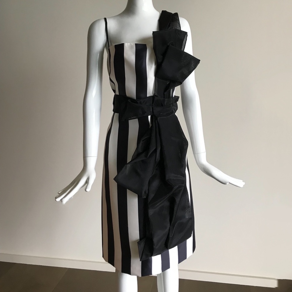 Dolce & Gabbana black white dress EU42 M New NWT